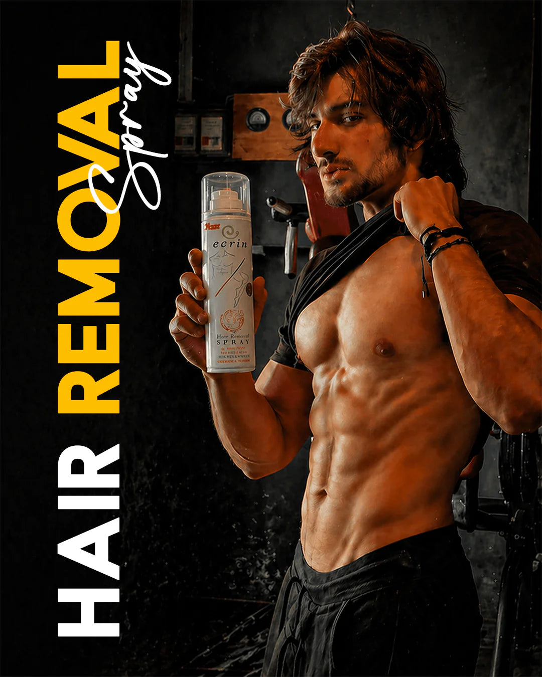New Ecrin Hair Removal Foaming Spray - Advance Formula with Refreshing Fragrance